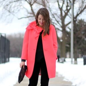 Kate Spade Vibrant Cape with Bow